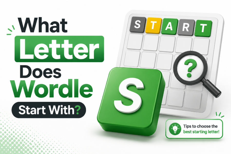 what letter does wordle start with